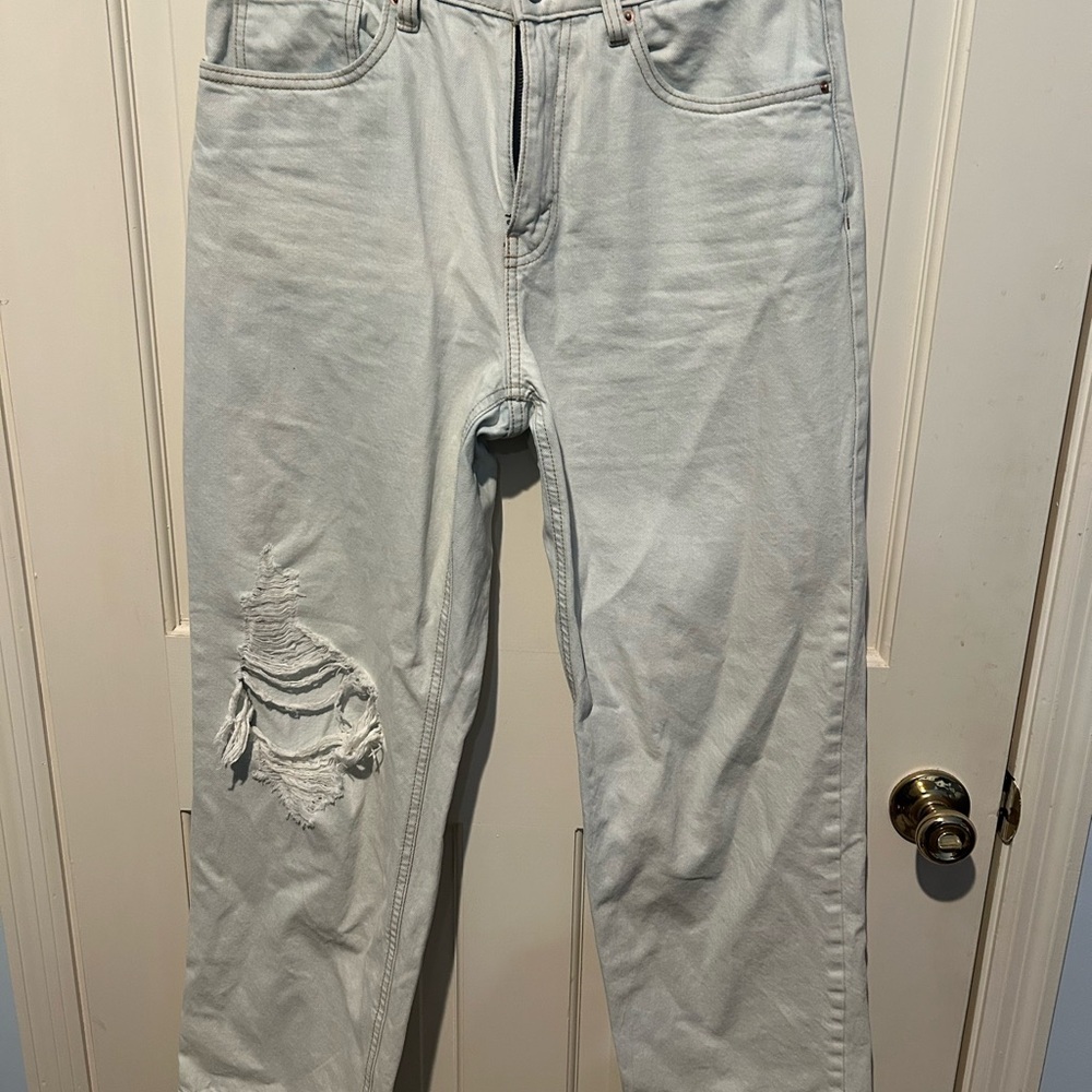 Wild Fable HighWaisted Dad Jeans in Light-wash Size 8 - Picture 6 of 7